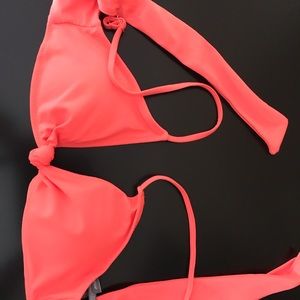 Aerie triangle swim top